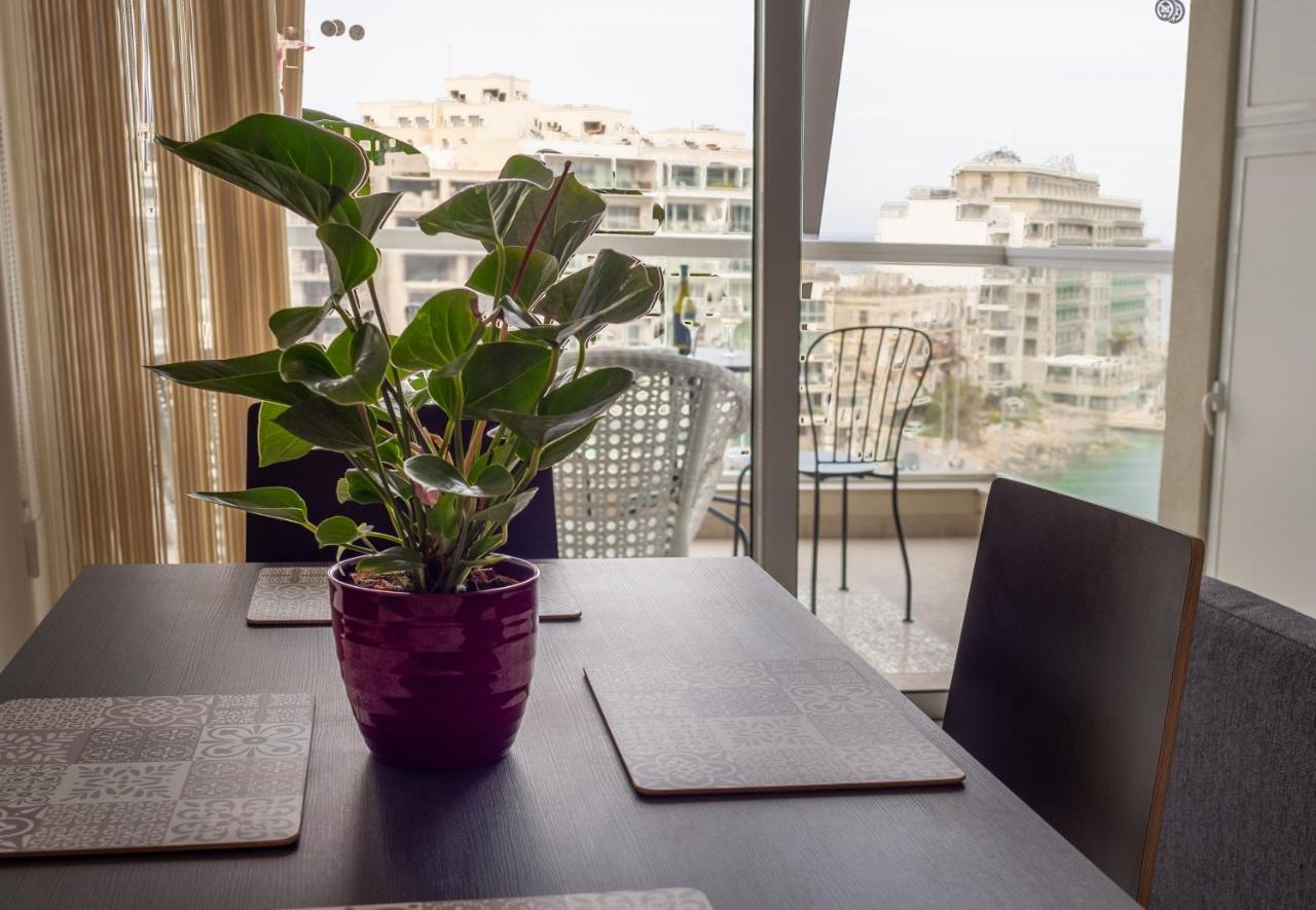 Ferienwohnung 6Th Floor Spinola Seaview In St Julians San Ġiljan Exterior foto