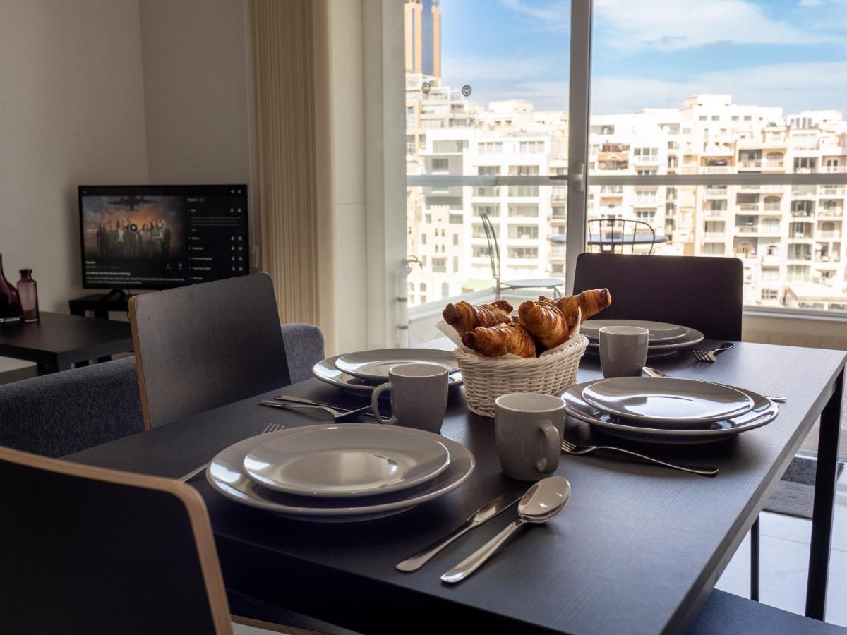 Ferienwohnung 6Th Floor Spinola Seaview In St Julians San Ġiljan Exterior foto